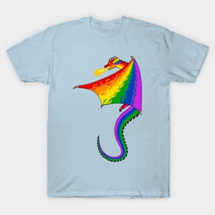 Fly With Pride, Dragon Series - LGBTQ T-Shirt